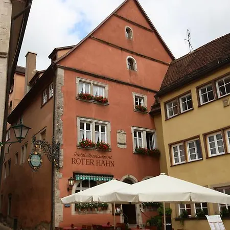 Roter Hahn Konukevi Rothenburg ob der Tauber